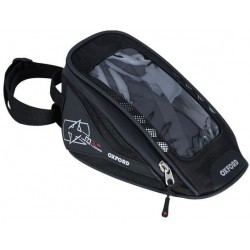 Tankbag na motocykel M1R Micro, OXFORD (čierny, objem 1 l)