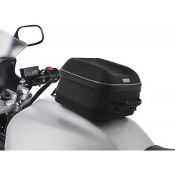 Tankbag na motocykl S-Series Q4s QR, OXFORD (černý, s rychloupínacím systémem na víčka nádrže, objem 4 l)