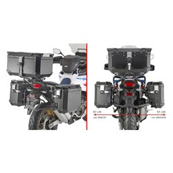 PLOS1178CAM trubkový nosič bočních kufrů OBKES33 pro Honda CRF 1100L Africa Twin (20-23)