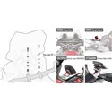 GIVI 05SKIT montážní sada pro držák navigace Yamaha XJ6 (Diversion,Diversion F)/ABS 2009 - 2015