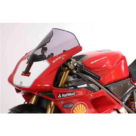 Moto plexi MRA Ducati 748 STRADA / SP / SPS - Racing čiré